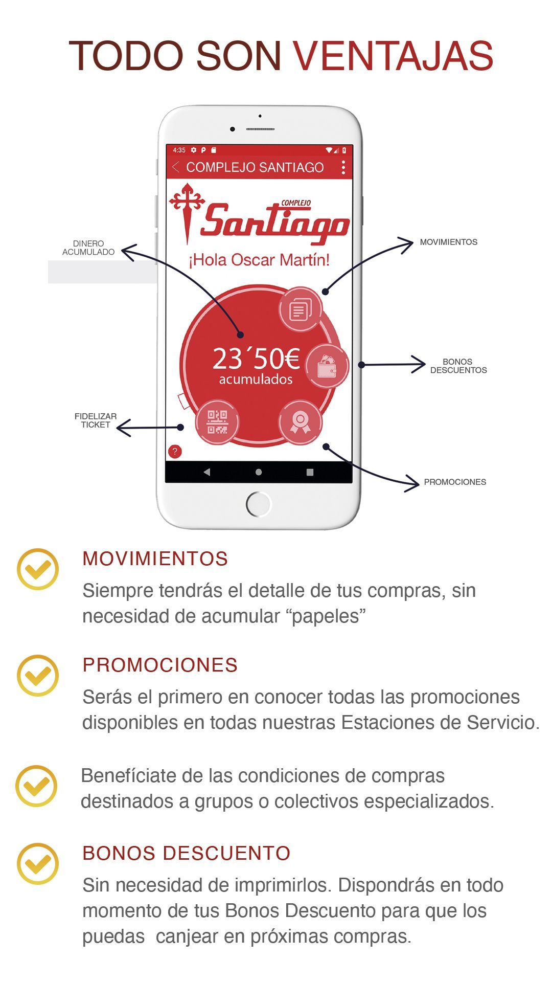 App Gasolineras Santiago